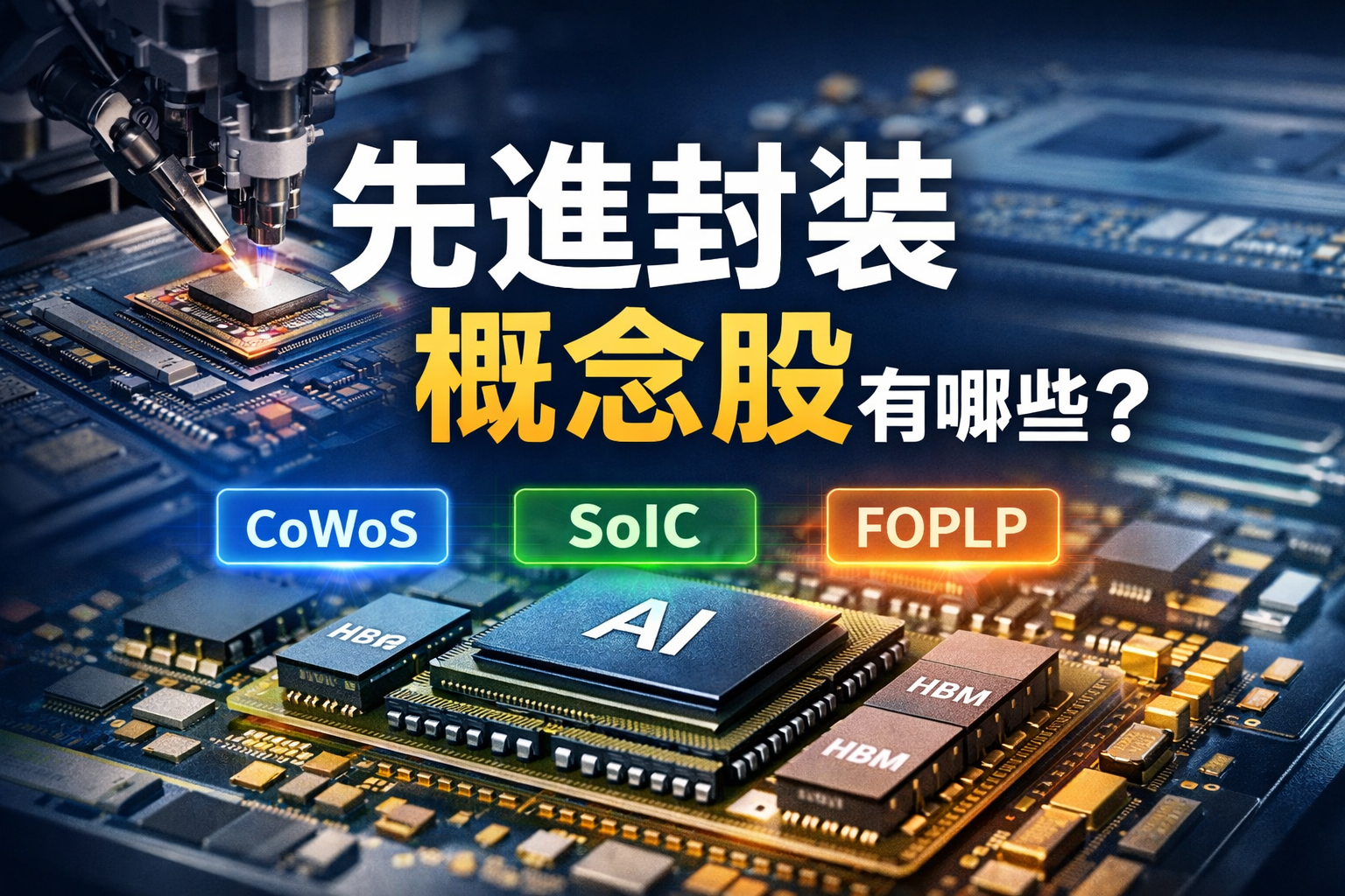 先進封裝概念股有哪些